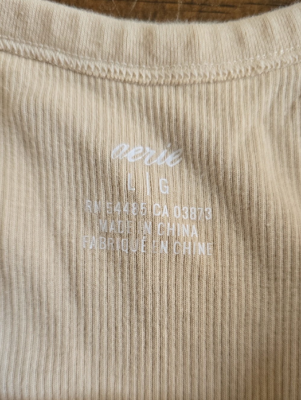 Aerie Ribbed Tank Crop Top - Picture 3 of 4